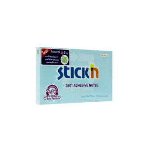 กระดาษโน้ต STICKN 3″x5″ 360* 21557 ฟ้า