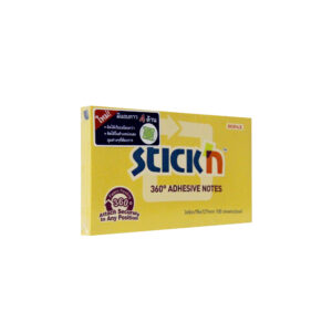 กระดาษโน้ต STICKN 3″x5″ 360* 21555 เหลือง